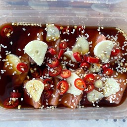 แซลม่อนดองซีอิ๋วเกาหลี