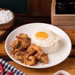 ข้าวทะเลคั่วพริกเกลือ