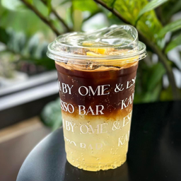 Black Coffee Honey Lime Soda