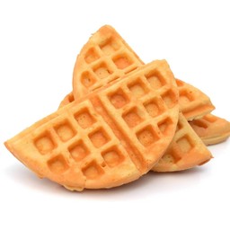 วาฟเฟิลเนยฝรั่งเศส ครึ่งวง Half-round French Butter Waffle