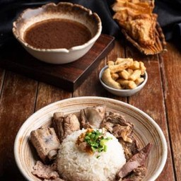 เซ็ตข้าวต้มแห้งหมู
