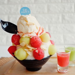 บิงซูโคตรดับเบิ้ลเฟรช Super Double Fresh Bingsu