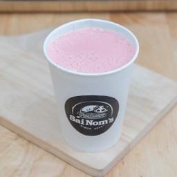นมชมพู ร้อน Hot Pink Milk 