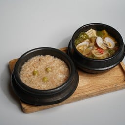 누룽지 된장찌게, Nurungji Dwaenjang Jjigae, นูรุงจีเดนจังจีเก