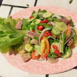 ยำพล่าเนื้อ