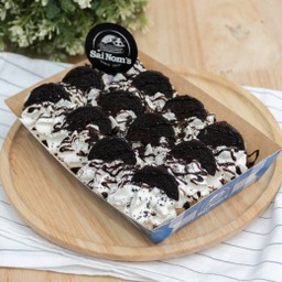 ปังปิ้งวิปครีมโอริโอ้ (1คู่) Whipped Cream Oreo Toast (1 pair)