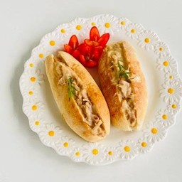 ปังแป้งจี่ ทูน่า