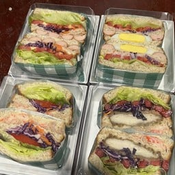 ใบเตยแซนด์วิชอิ่มจัง แซนด์วิชโบราณ