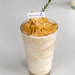 คอนเฟลคนมสดน้ำผึ้ง (ปั่น)