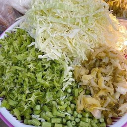 เพิ่มผักดิบ ชุดล่ะ