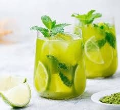 ชาเขียวน้ำผึ้งมะนาว