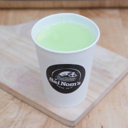 ชาเขียวนมสด ร้อน Hot Green Tea