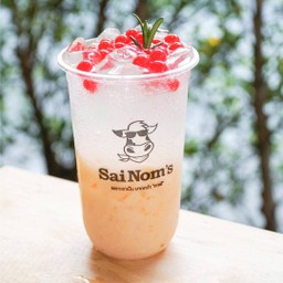 สปาร์คกลิ้งโยเกิร์ตยูสุพีช Sparkling Yuzu Peach