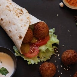 Falafel wrap -Vegan