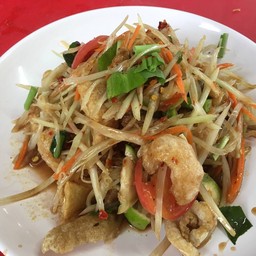 ตำแค๊ปหมู