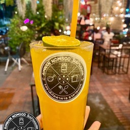 น้ำส้มสด(แท้)