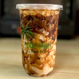 นมสดบราวน์ชูก้า (1 แก้ว)