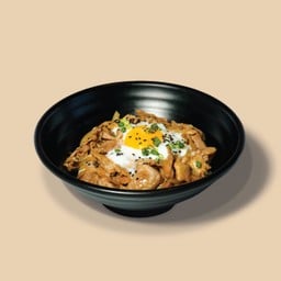 Teriyaki Pork with Onsen Eggs