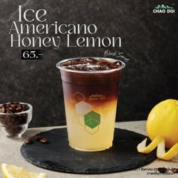 ICED AMERICANO HONEY LEMON