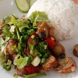 หอยเซลล์คั่วพริกเกลือ