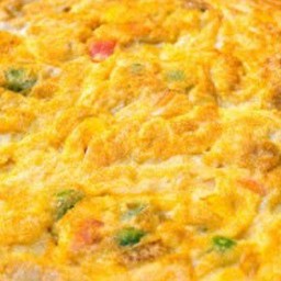 ข้าวไข่เจียวไก่สับ