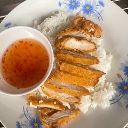 ข้าวไก่ทอด