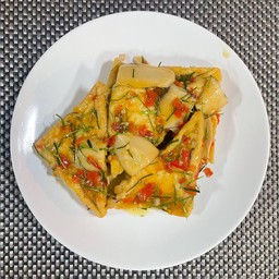 เต้าหู้ราดพริก