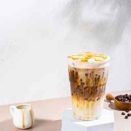 เอสเพรสโซ่และซอสคาราเมลเค็มมันhomemade