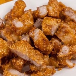 หมูสามชั้นทอด