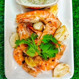 กุ้งอบเนย