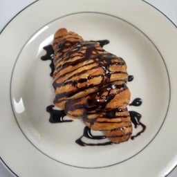 (6 ชิ้น) Croissant chocolate sauce