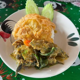 ข้าวเครื่องแกงปลาดุก