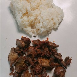 ข้าวเหนียว ตับห่อ