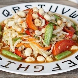 ส้มตำมังสวิรัติ