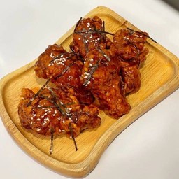 ปีกบนไก่5ชิ้น คลุกซอส