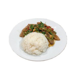 ข้าวเป็ดกะเพรา เล่งหงษ์ 1 แถม 1