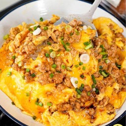 ไข่ข้นหมูสับ..ราดข้าว