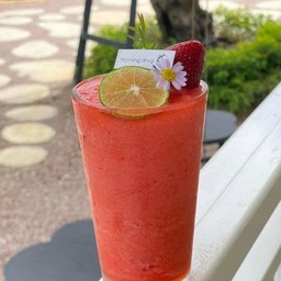 สตรอเบอรี่มะนาว (ปั่น)