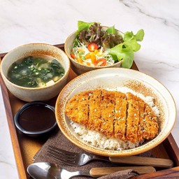 ข้าวไก่กรอบทงคัตสึ