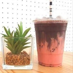 โกโก้ชากุหลาบนมสด