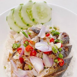 Mackerel Fried Rice