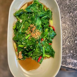 คะน้าน้ำมันหอย