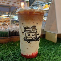 นมสดสตอเบอรรี่คอฟฟี่