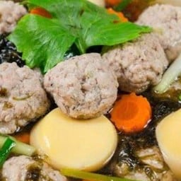 ต้มจืดเต้าหู้หมูสับ ใส่สาหร่าย