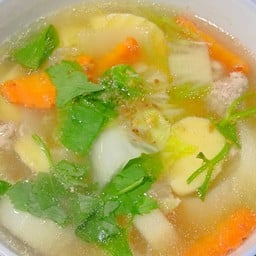 (กับข้าว) ต้มจืดเต้าหู้หมูสับ