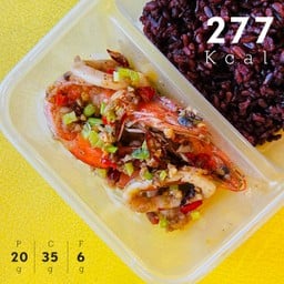 ทะเลคั่วพริกเกลือ (277 Kcal)