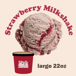 Strawberry Milkshake (Large)