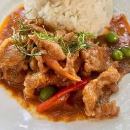 แพนงหมูราดข้าว