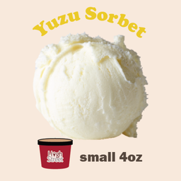Yuzu sorbet