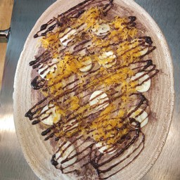 นูเทลล่า+กล้วย+ฝอย